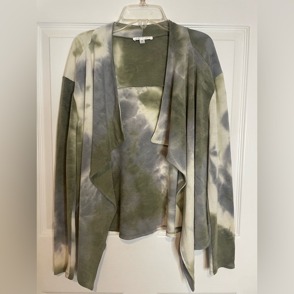 DOWNEAST - TIEDYE WATERFALL CARDIGAN